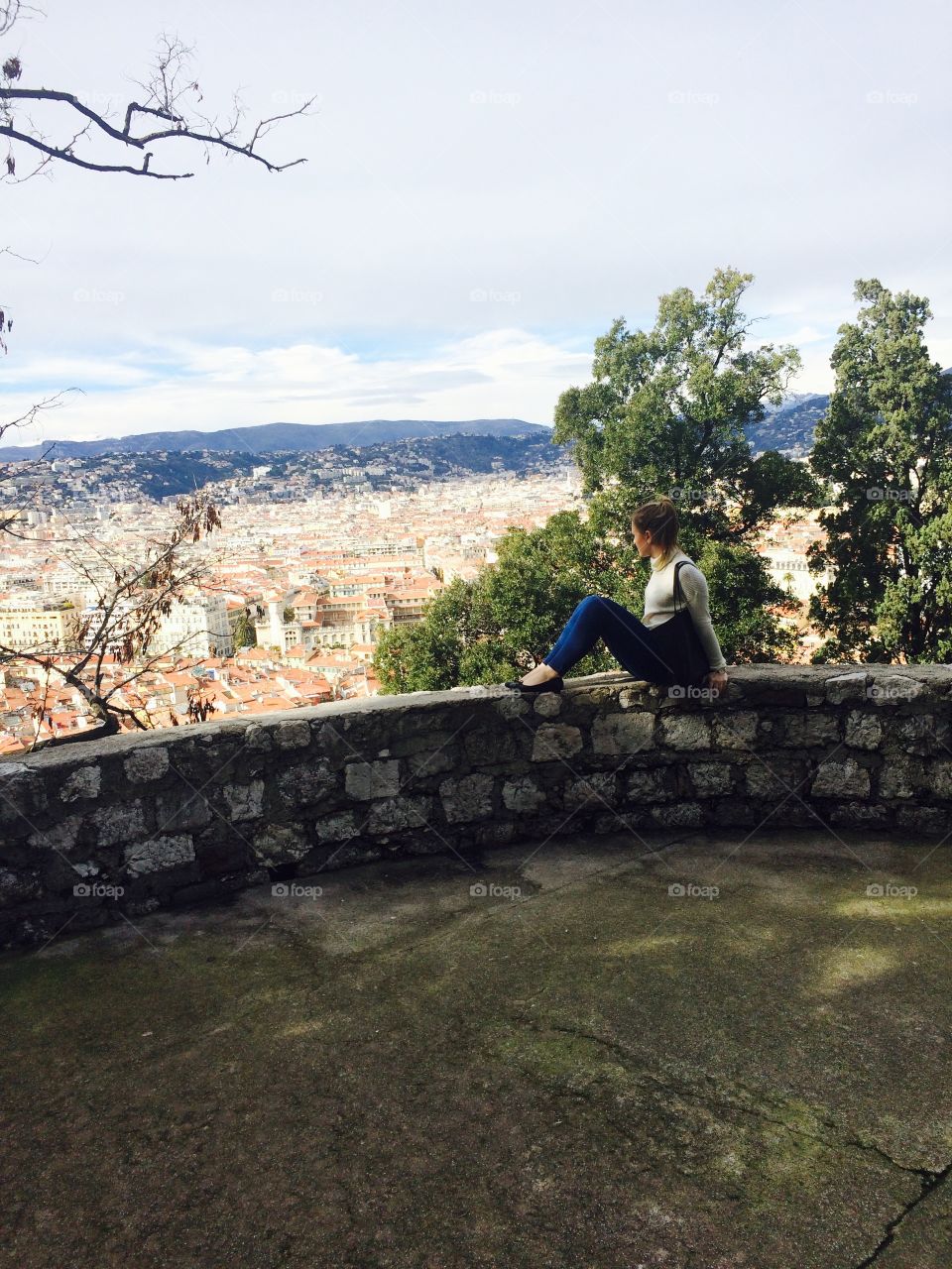A view of Nice, France