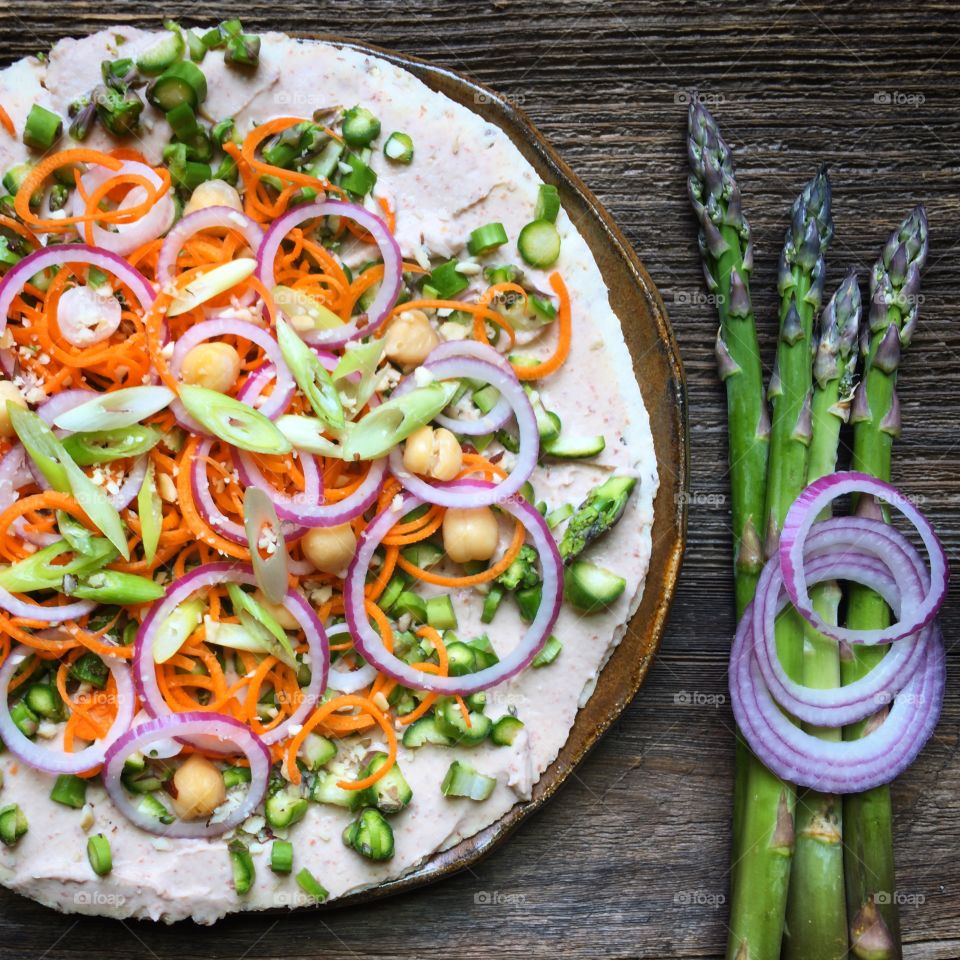 Spring Veggie Wrap