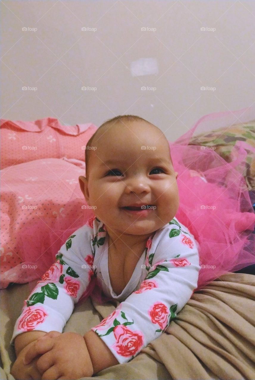 Our little sunshine with a beautiful smile! 😍