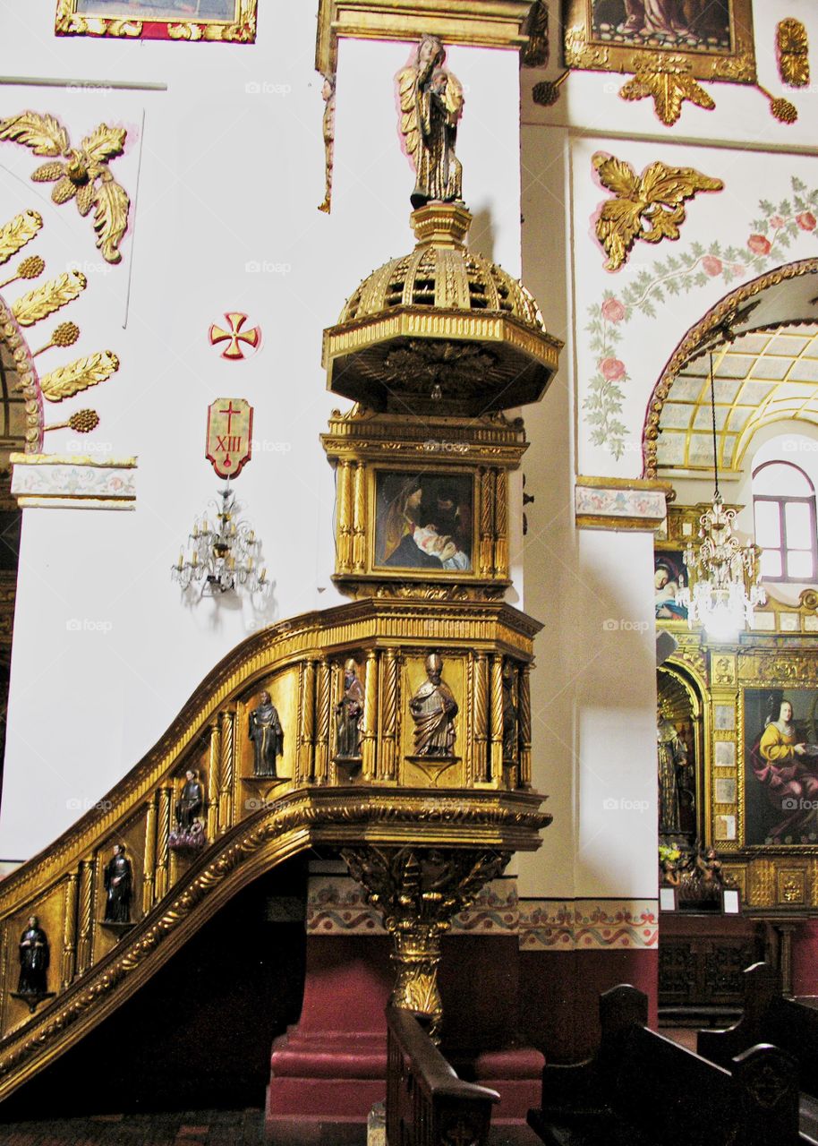 Church pulpit 