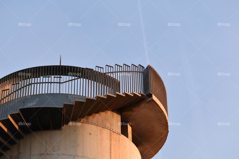 Close up view of the lookout