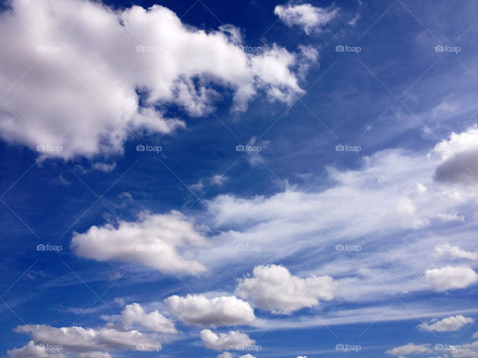 sky italy clouds blu by gabur64