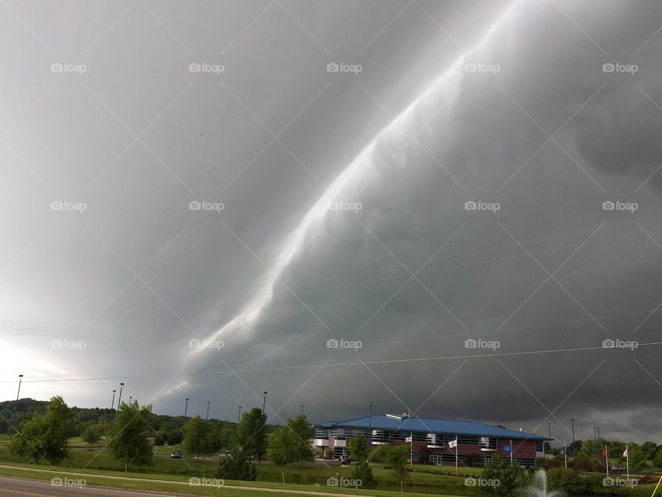 Roll Cloud in the sky