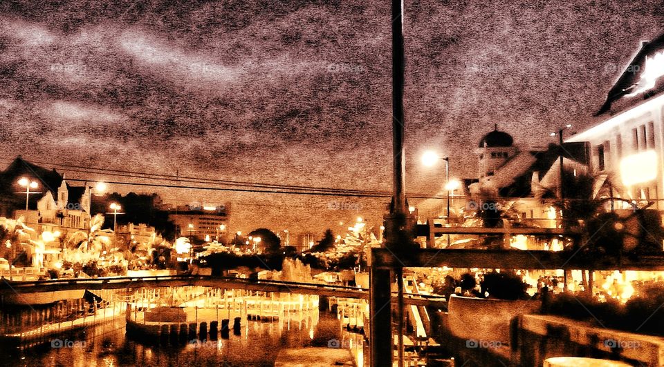 Old Town Painting @Batavia