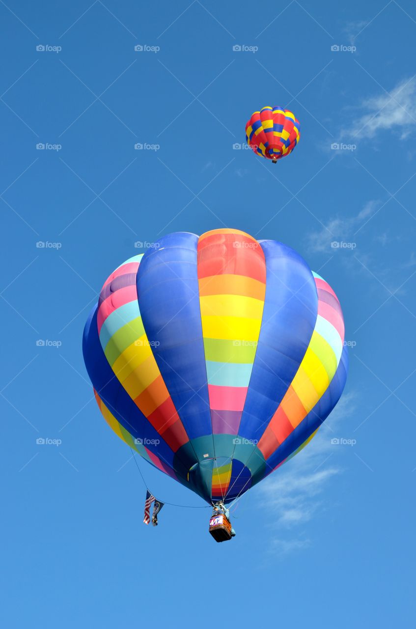 Hot Air Balloon. Snapped this photo at the Albuquerque International Balloon Fiesta!