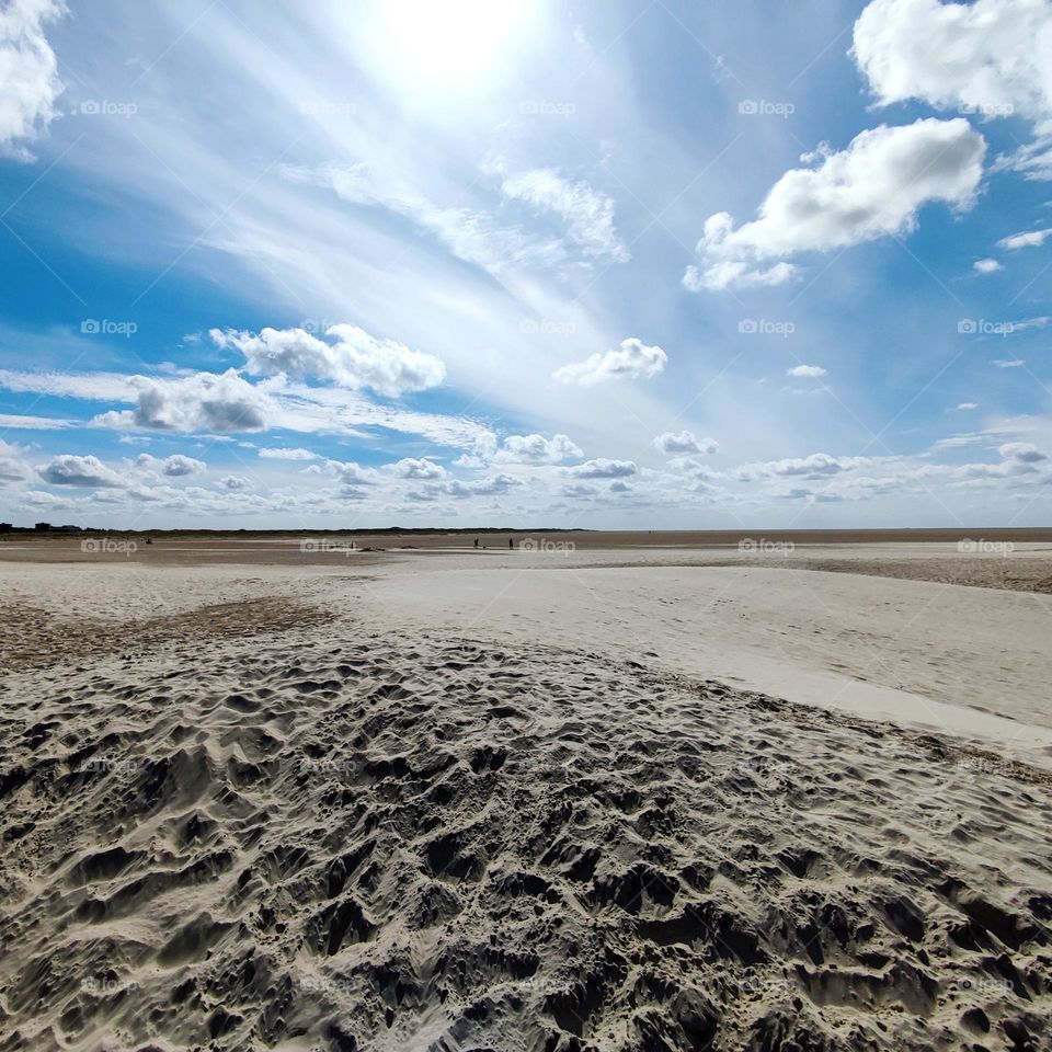 Sand and sky