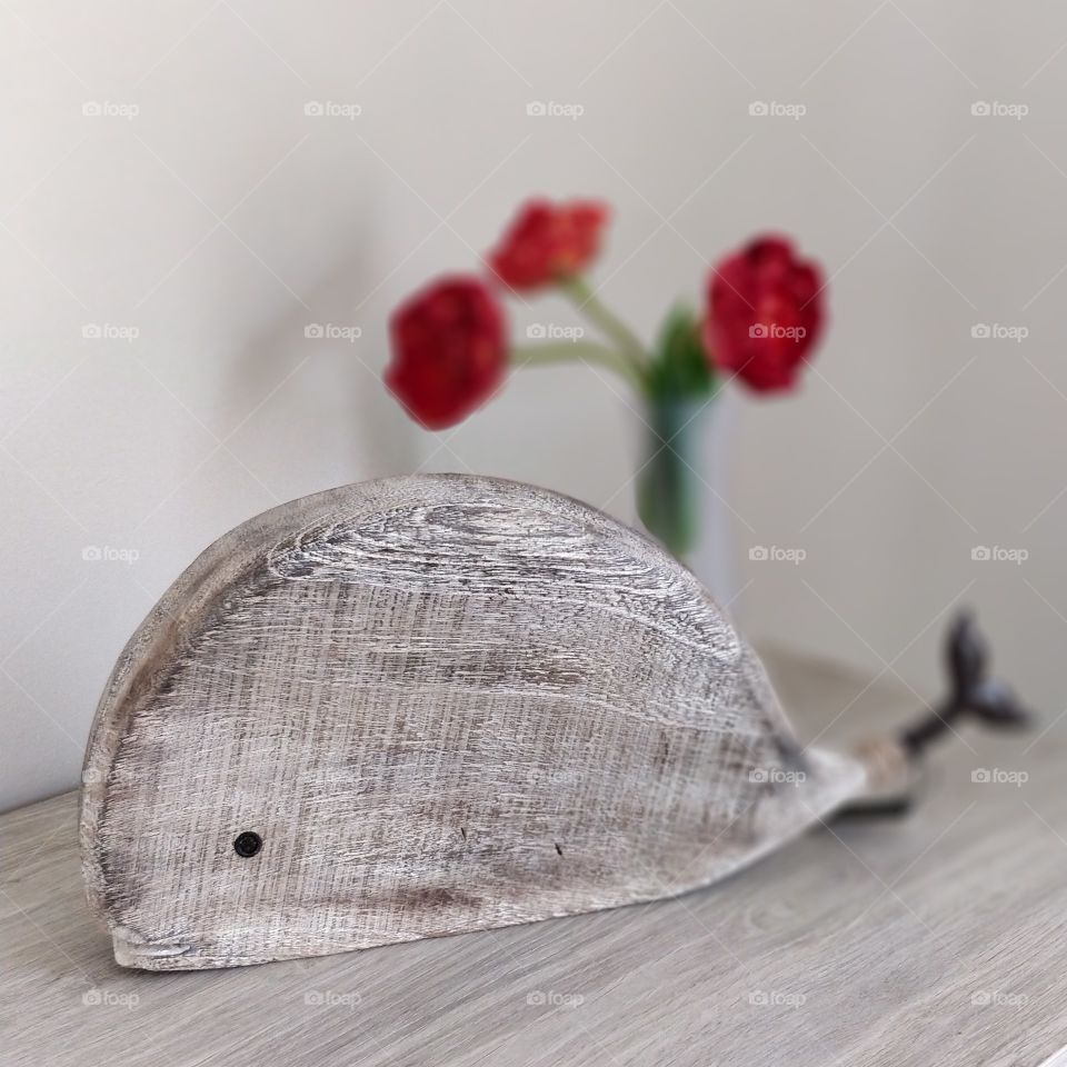 whale. wood