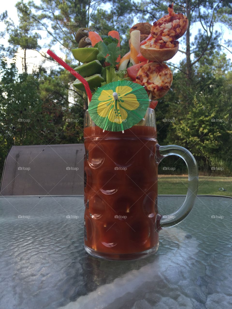 Bloody Mary. Bloody Mary made to put all others to shame 

