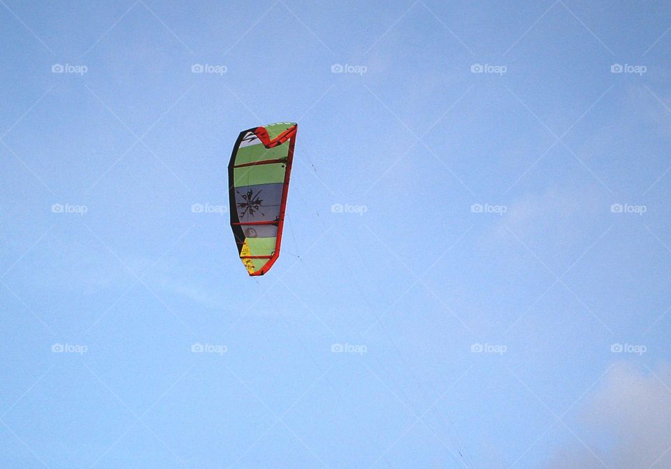 kite at the blue sky