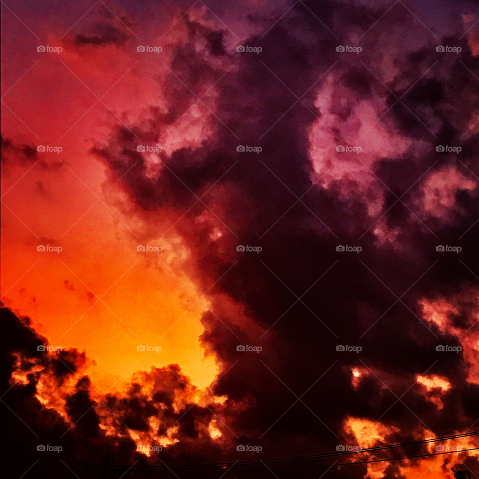 Pre-dawn Sunrise under Darkness waiting for Crack Of Dawn. Dark sky had my iPhone 11 set up on headboard waiting for dawn first light. 