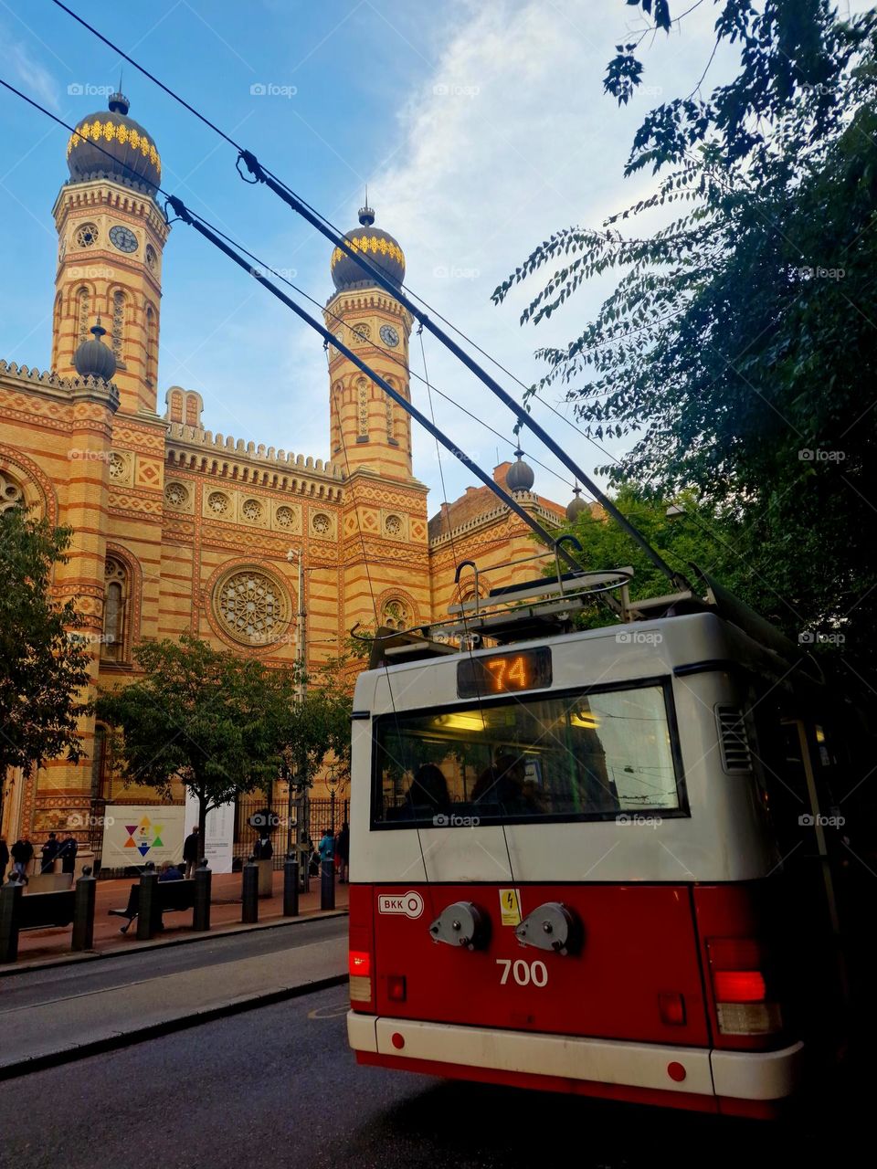 trolleybus transport