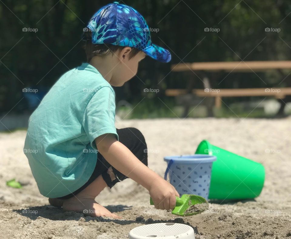 Pirate Shorts and a Hat are perfect for Summer beach days