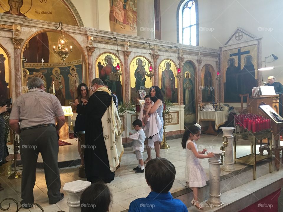 Greek Baptism 