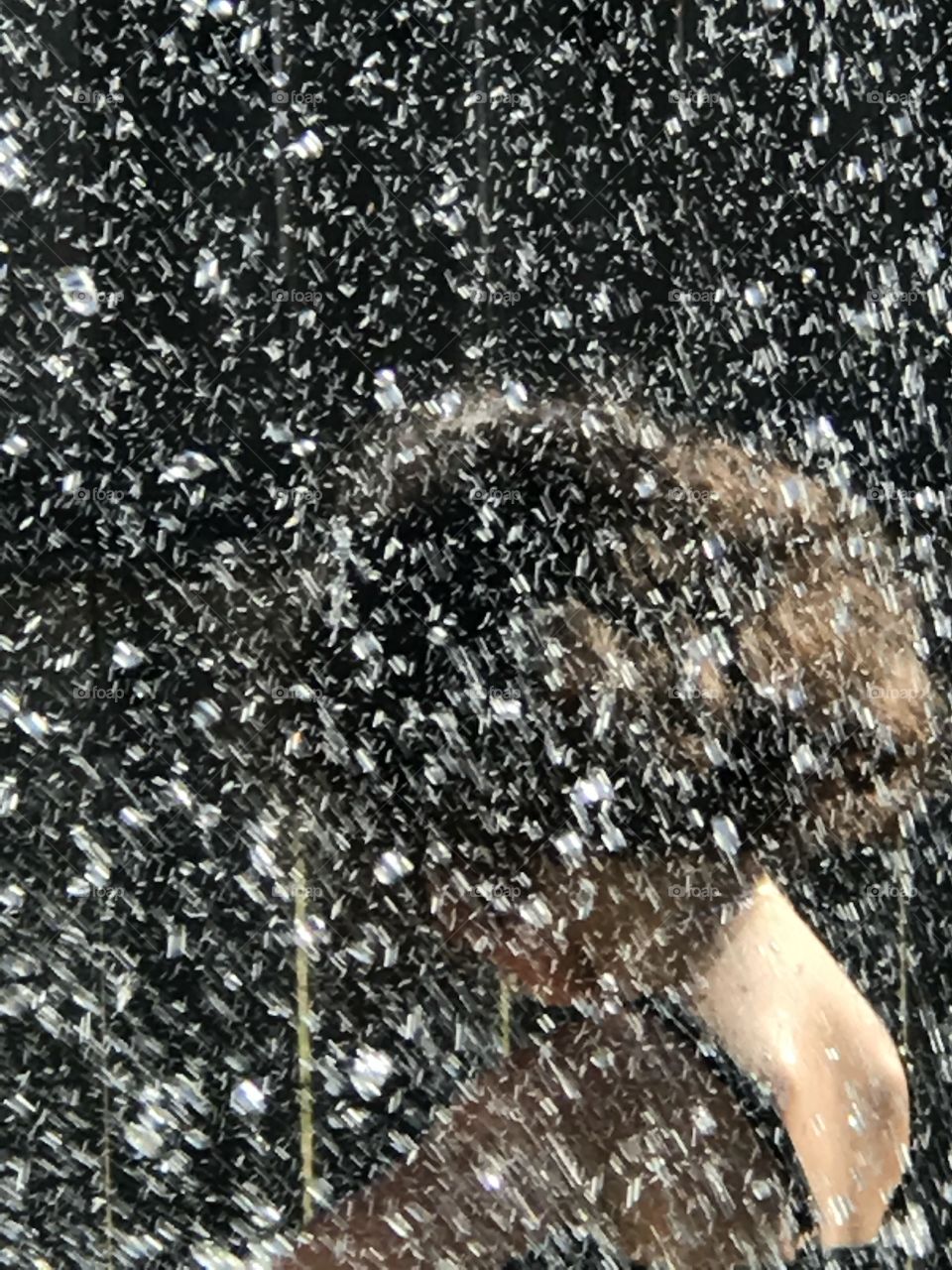 The water's gonna get me!