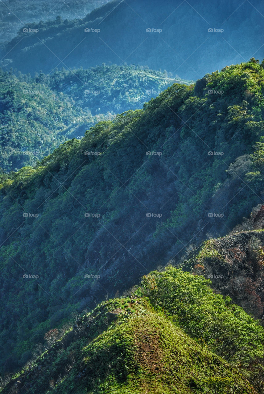 beautiful slopes of telomoyo mountain