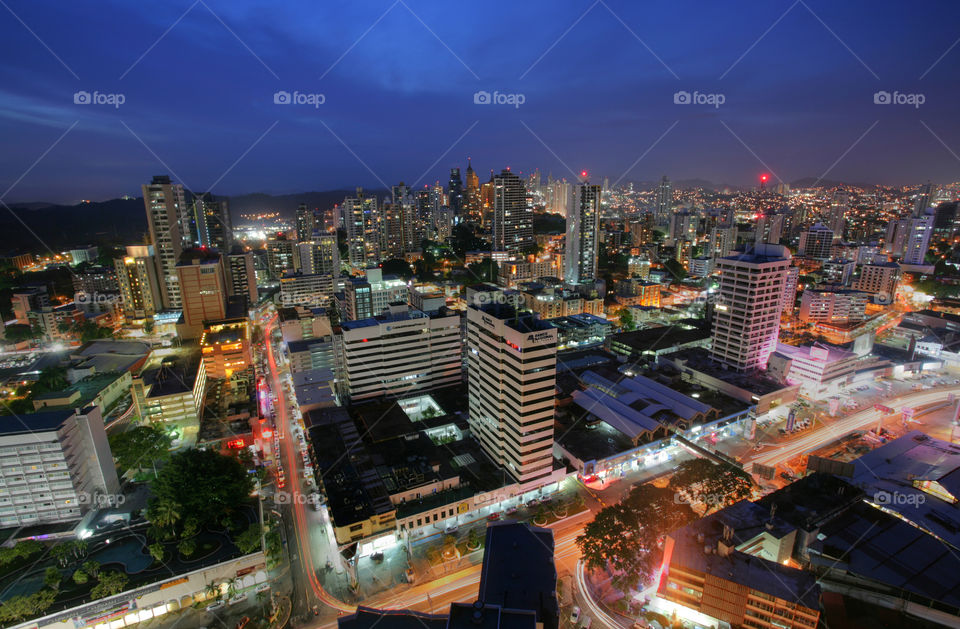 View of Panamá city