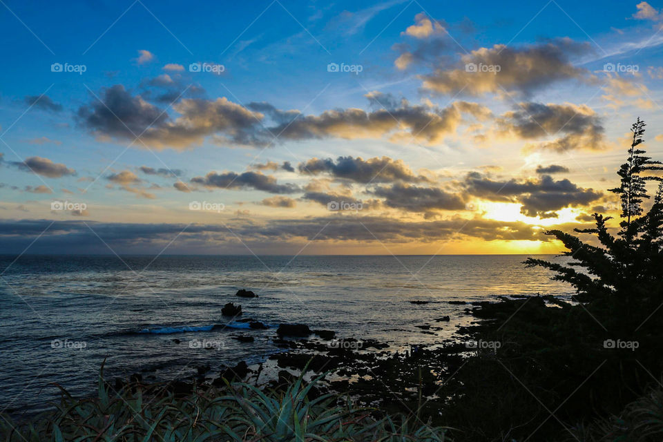 Sunsetting on New Year's Day