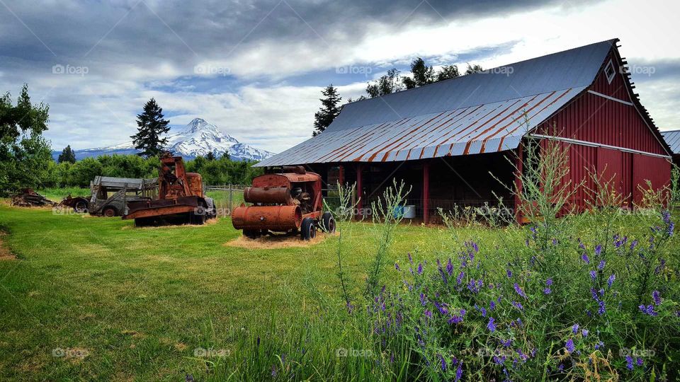 Barn, Farm, House, Rural, Agriculture