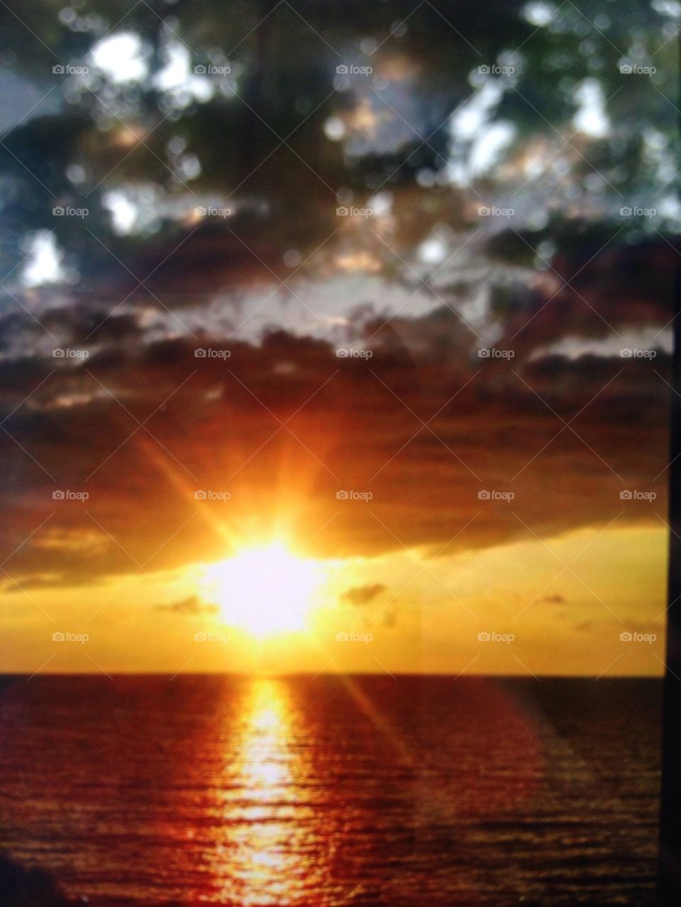 Sunset at Lake Erie