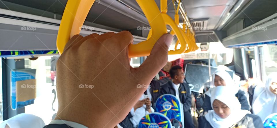 ready for the best experience, at the bus with great people