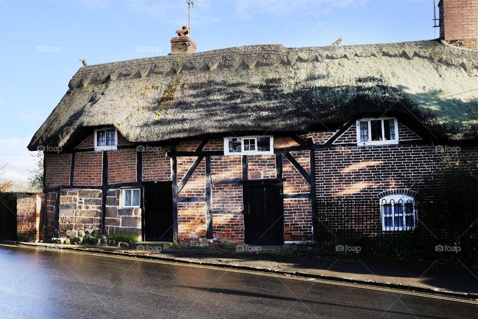 Cottage . Old cottage