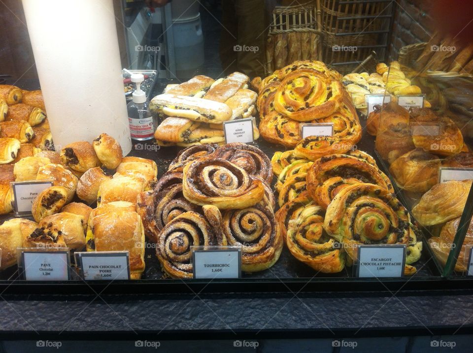 Boulangerie Hure in Paris . Paris 