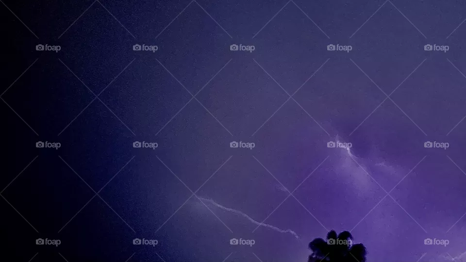 Lightening strikes 
