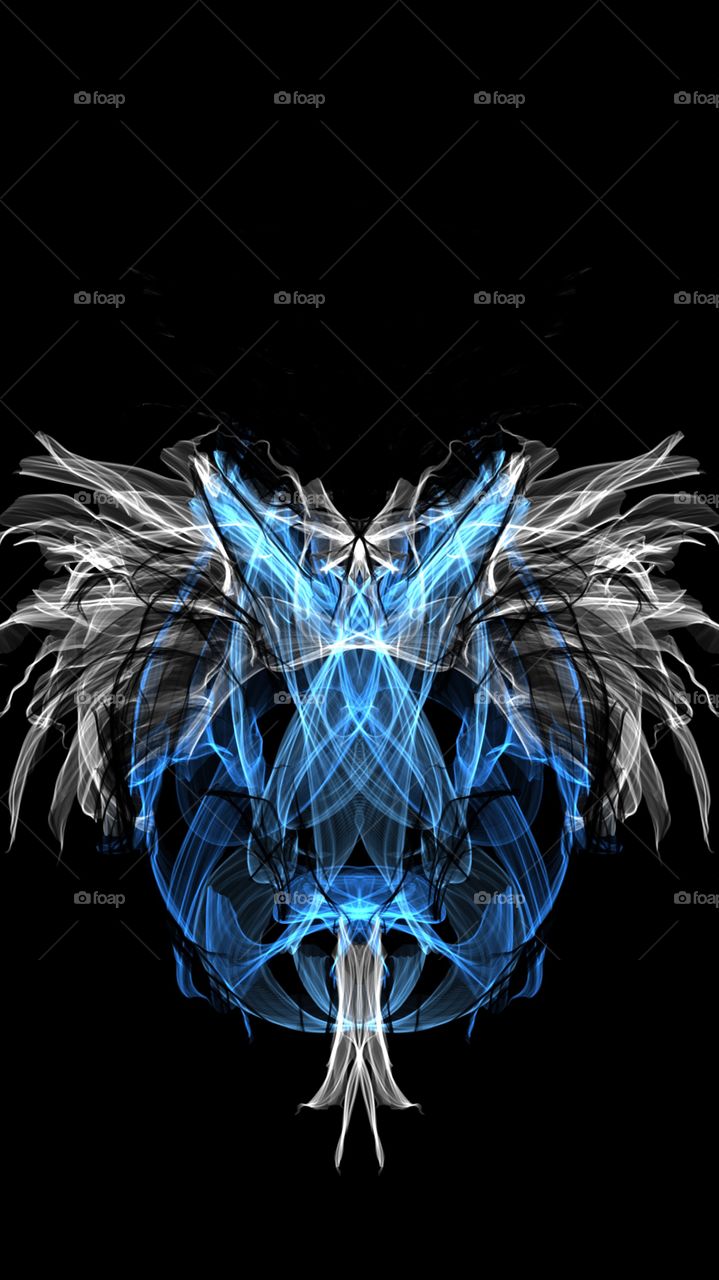 Dragon Flame Art Smoke