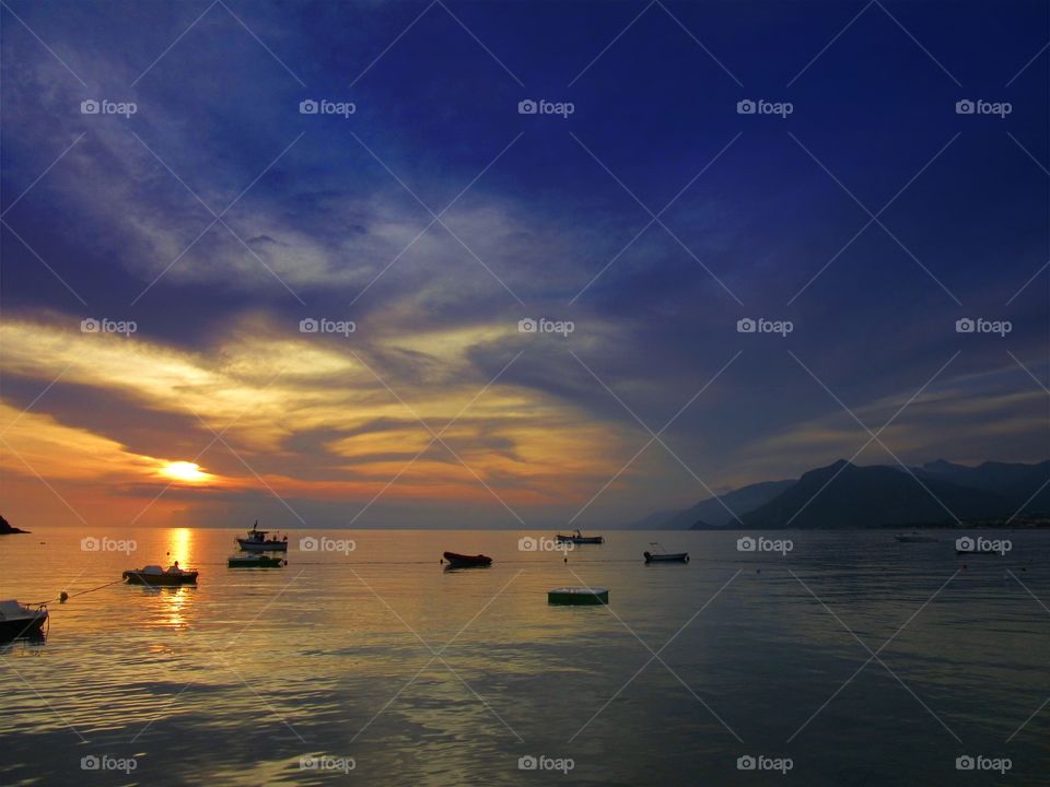 The sea of Praia ( Italy ).