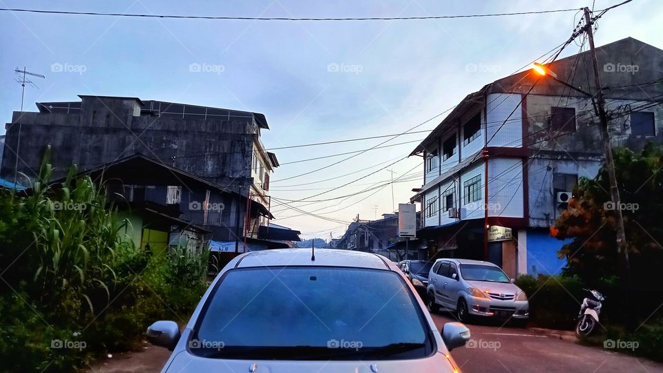 my city on the morning