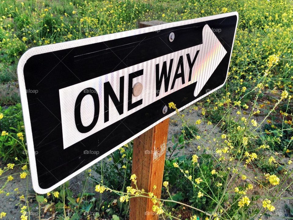 One way 