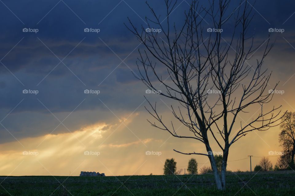 storm clouds