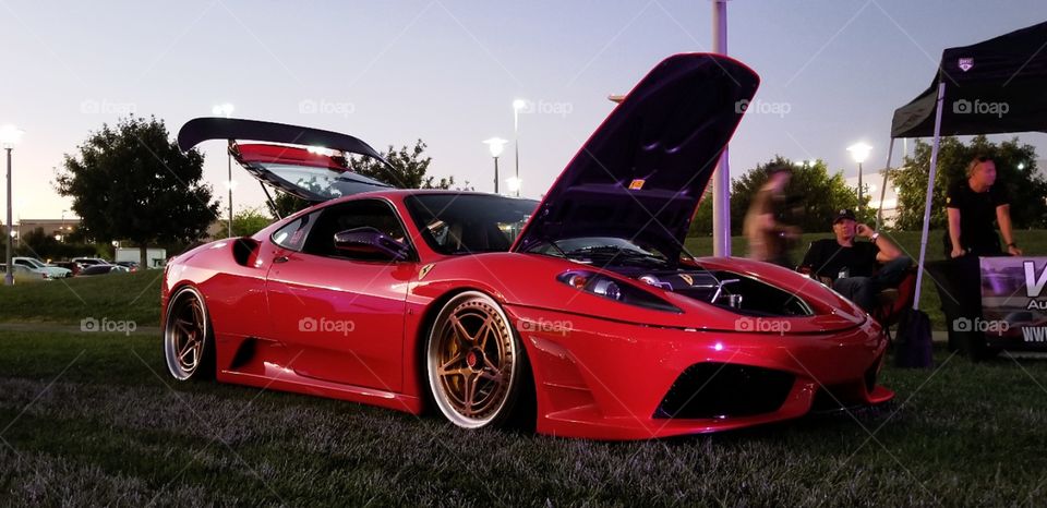 Ferrari Sunset