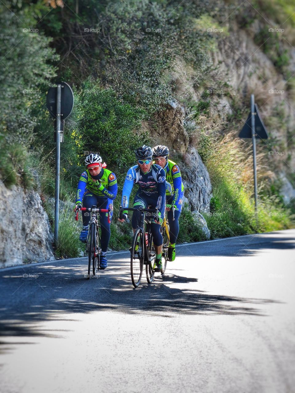 Cycling the Amalfi coast