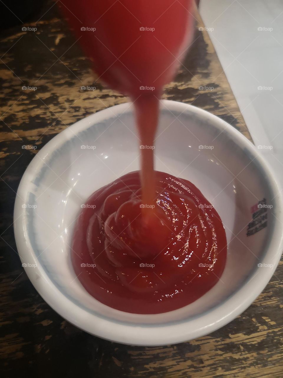 Iam the most popular all-in-one dipping sauce in the world - Ketchup