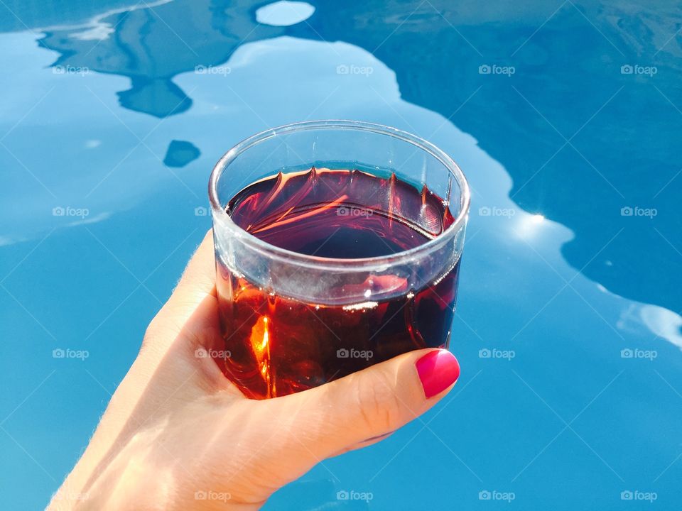 Summer, Nature, Glass, Drink, H2 O