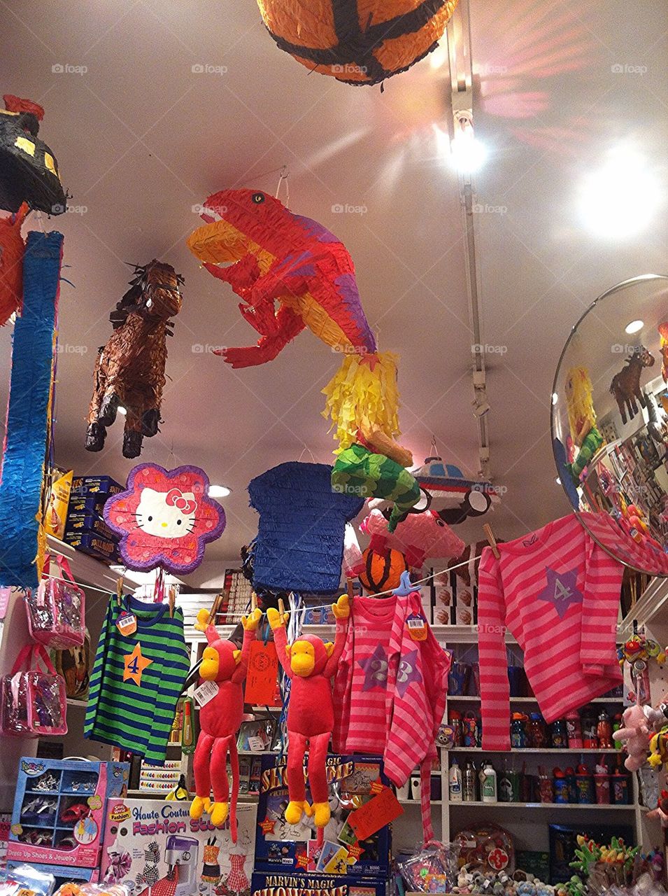 Colorful kids store