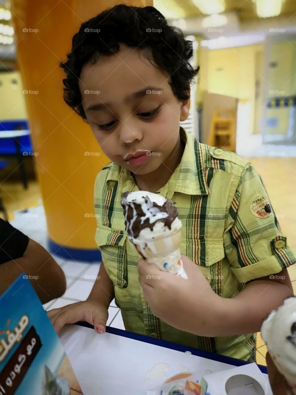 Ice cream is my best choice.