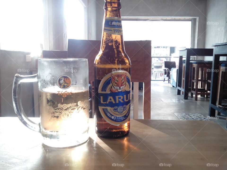 Vietnamese beer. Larue