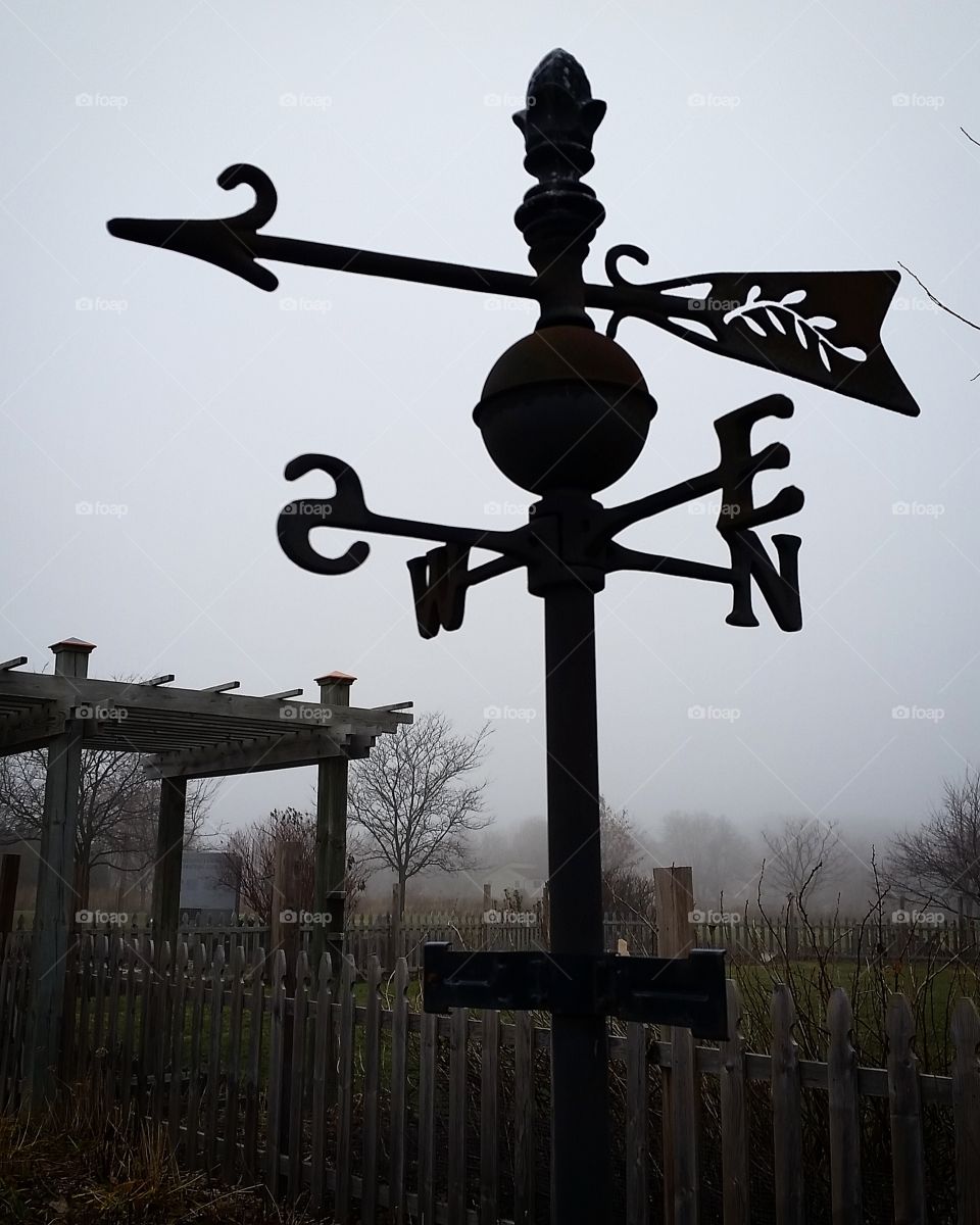 Close-up of a weather vane