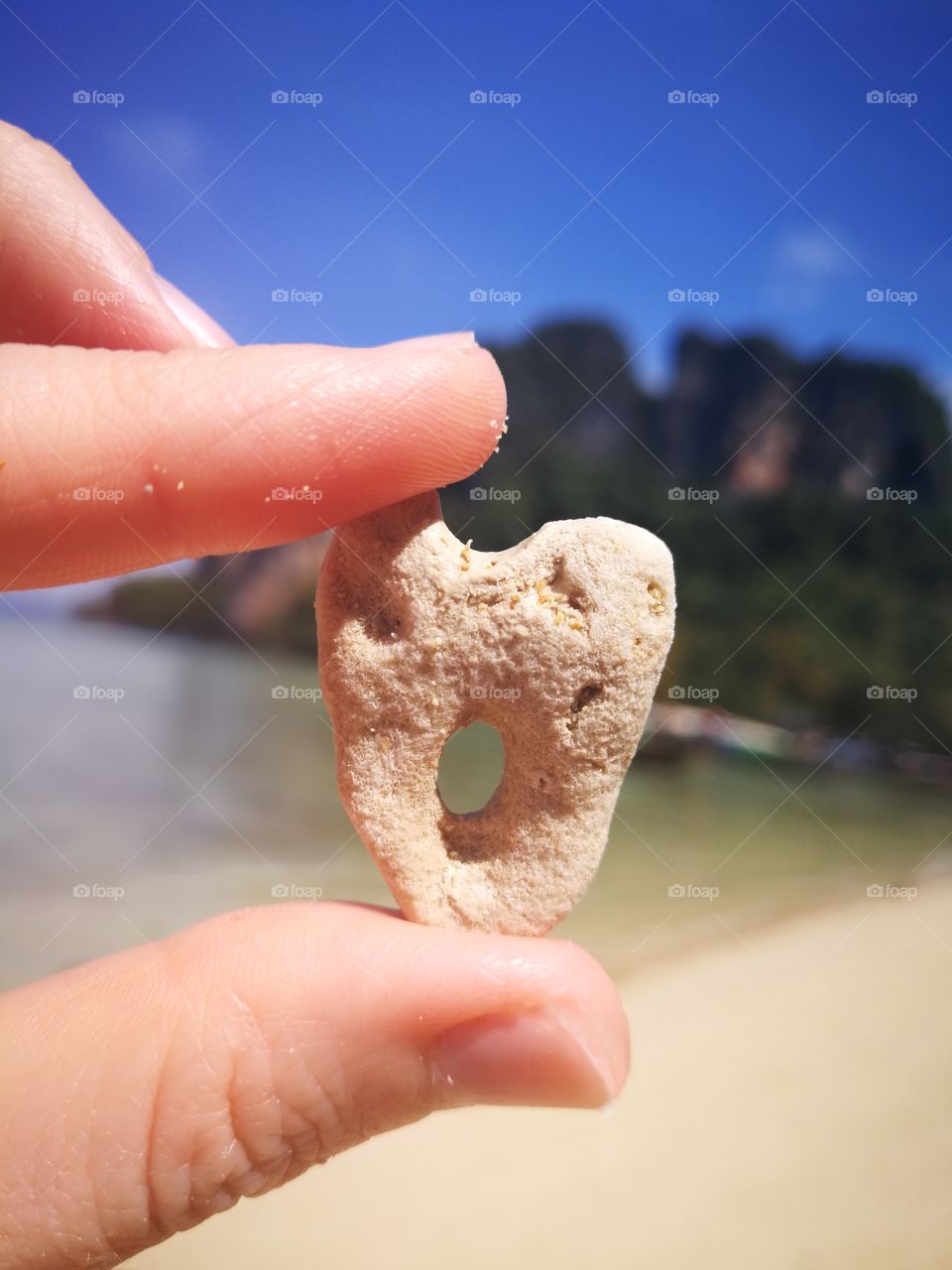 Heart of stone. Captured in Krabi, Thailand.