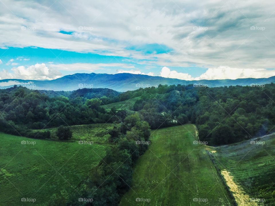 Tuscany plains 