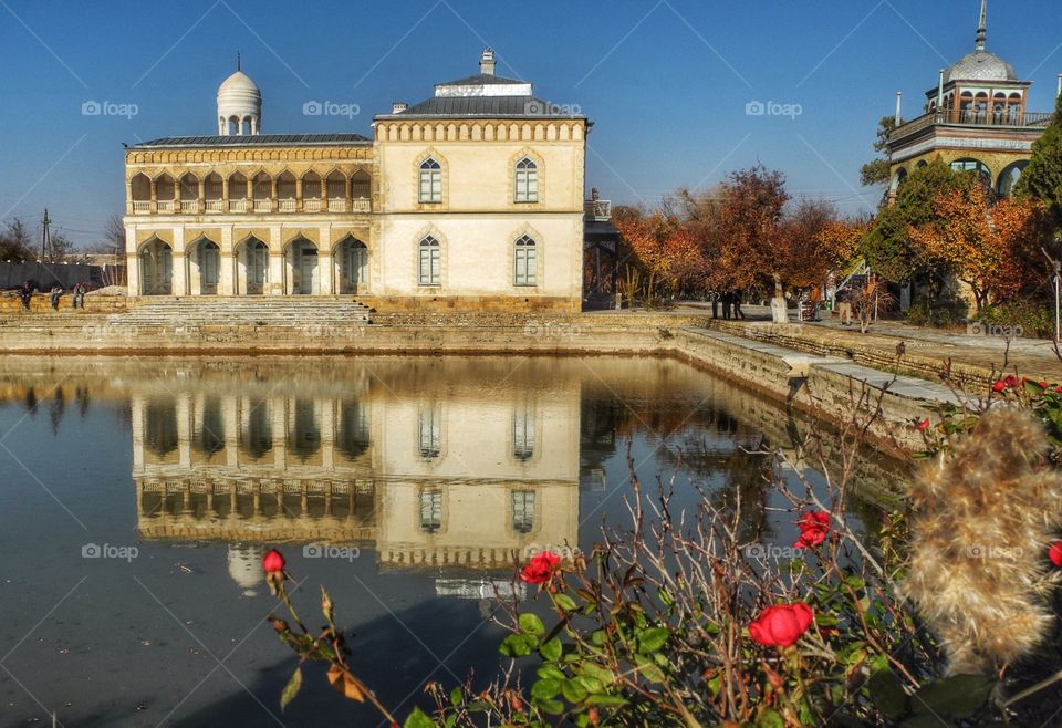 Palace reflection. 