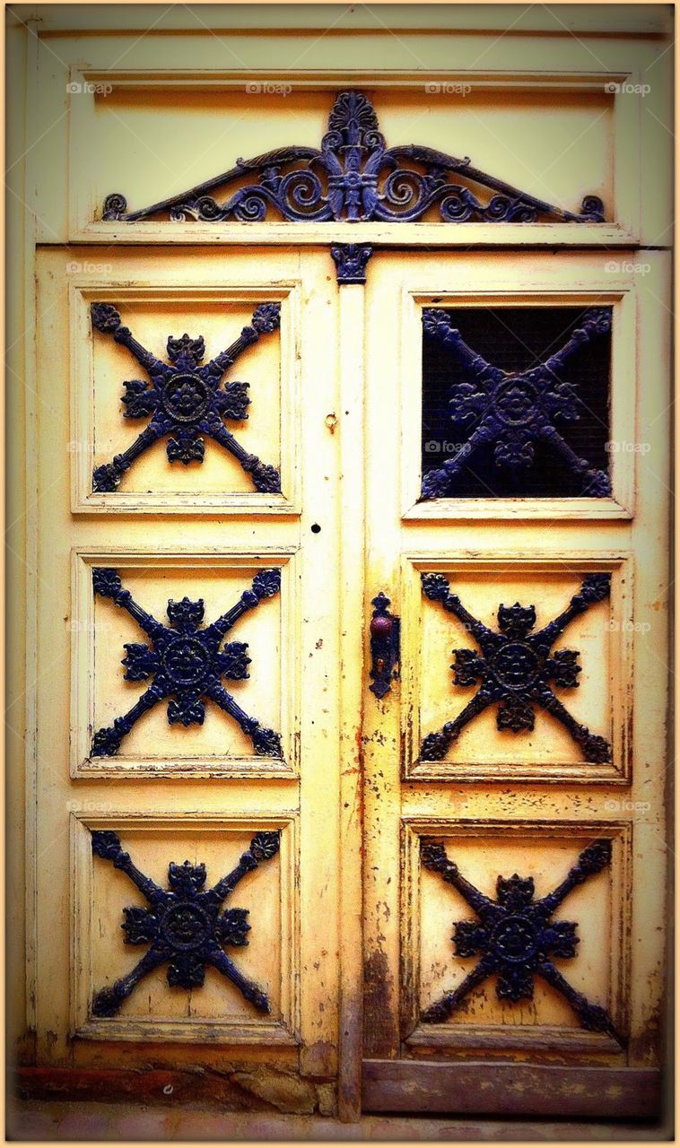 A door in Switzerland 