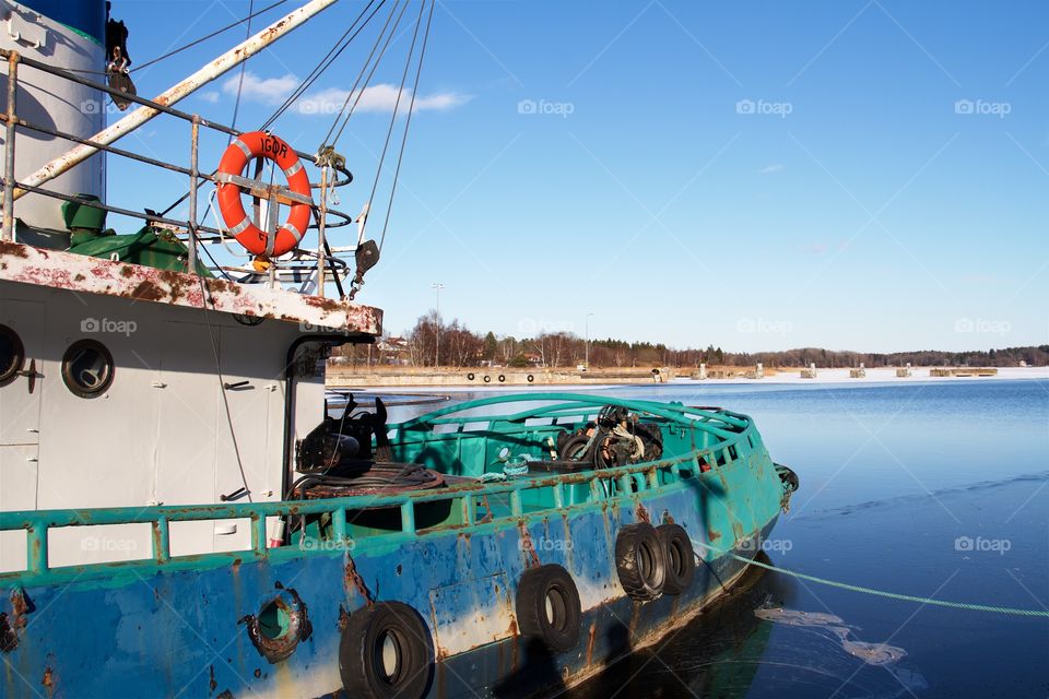the tugboat Igor Pernå, Norrtälje , Sweden 
