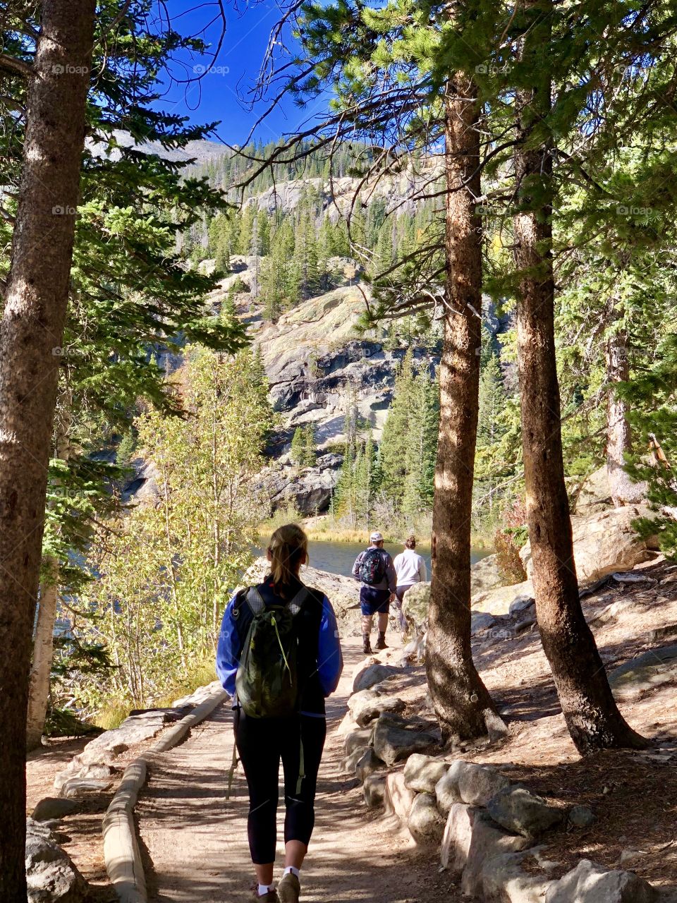 Sunny Hike in Rocky Mountain National Park