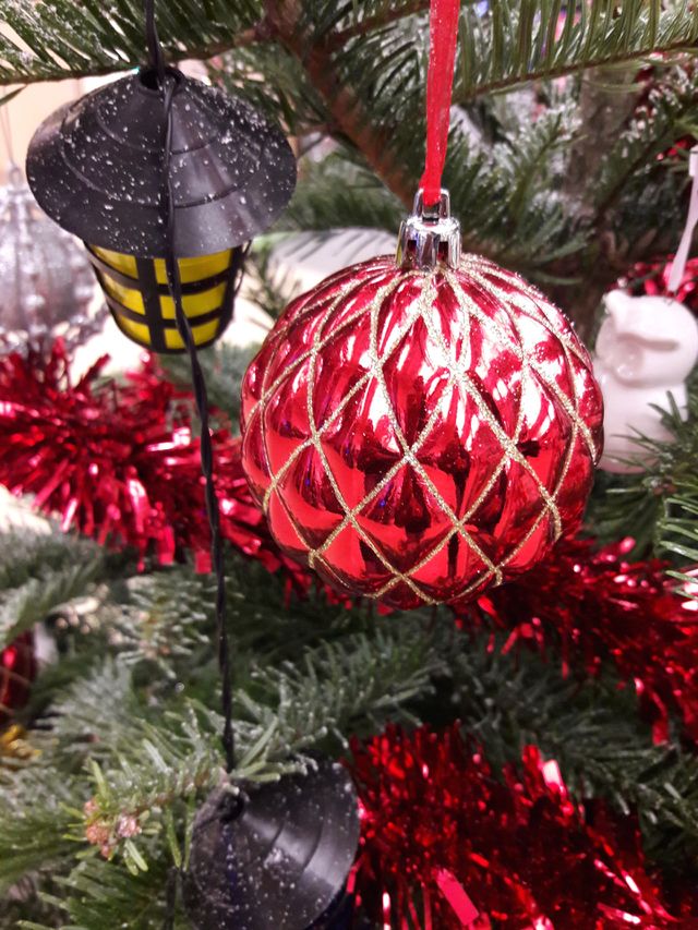 Red Christmas Bauble