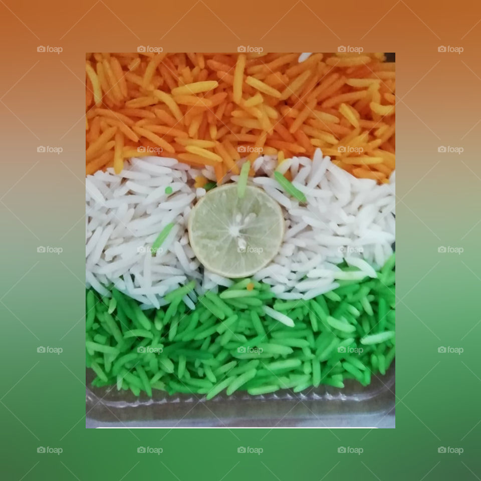 india flag design creativity in rice