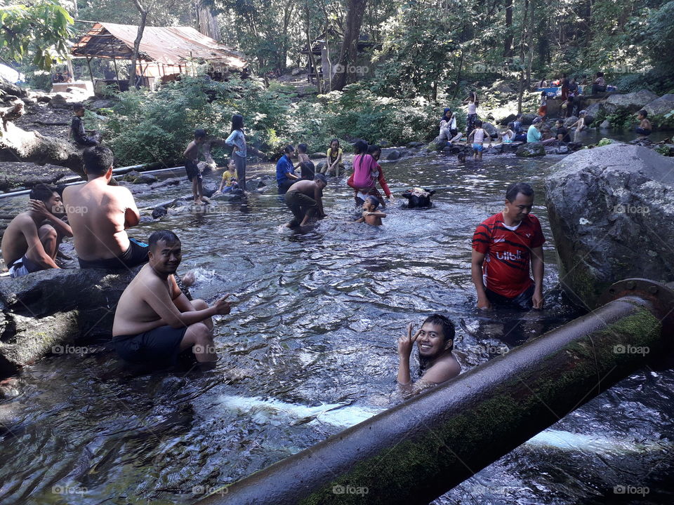 swiming pool nature