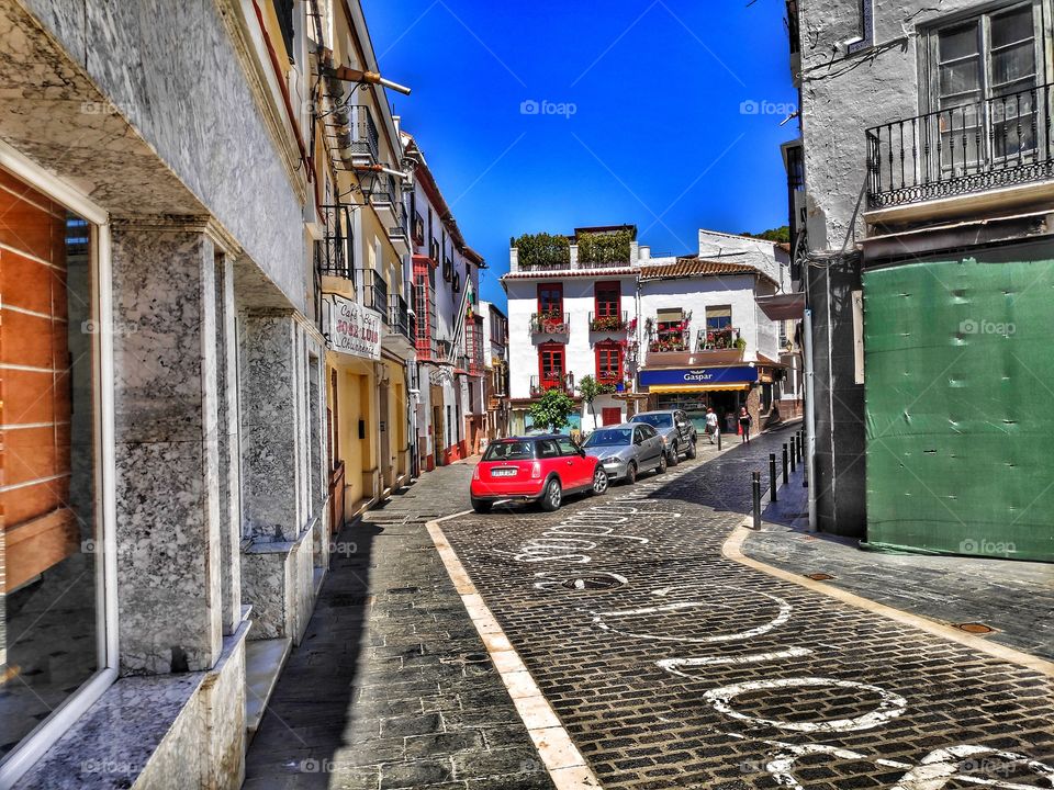 Calle San Francisco, Vélez-Málaga, avril 2019